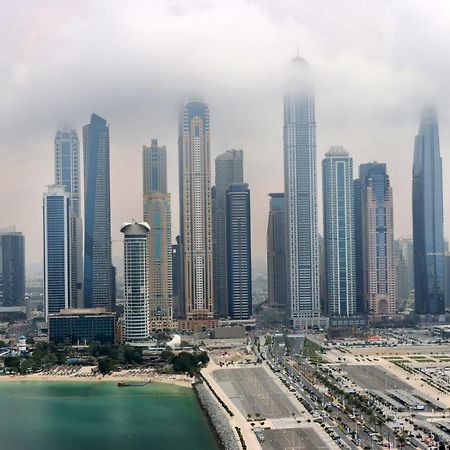 Livbnb Suites - 3 Bedroom With Private Beach Marina Skyline View Dubai Buitenkant foto