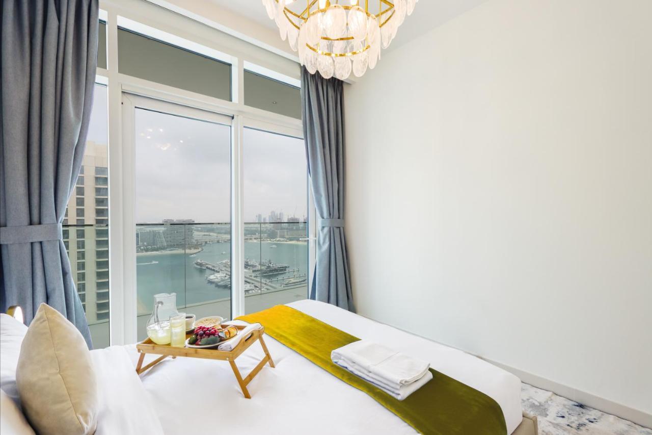 Livbnb Suites - 3 Bedroom With Private Beach Marina Skyline View Dubai Buitenkant foto